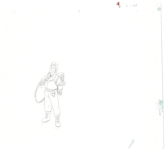 The Real Ghostbusters DIC Production Animation Cel Drawing 1986-1991 A-054