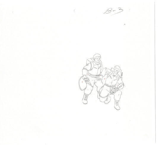 The Real Ghostbusters DIC Production Animation Cel Drawing 1986-1991 A-057