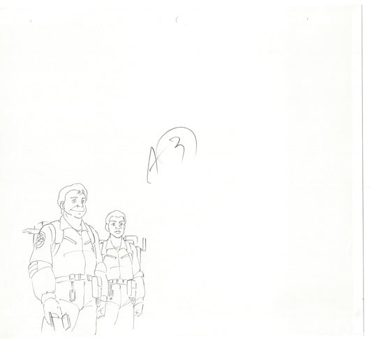 The Real Ghostbusters DIC Production Animation Cel Drawing 1986-1991 A-058