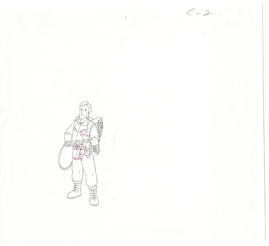 The Real Ghostbusters DIC Production Animation Cel Drawing 1986-1991 A-059