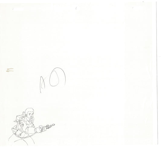 The Real Ghostbusters DIC Production Animation Cel Drawing 1986-1991 A-061