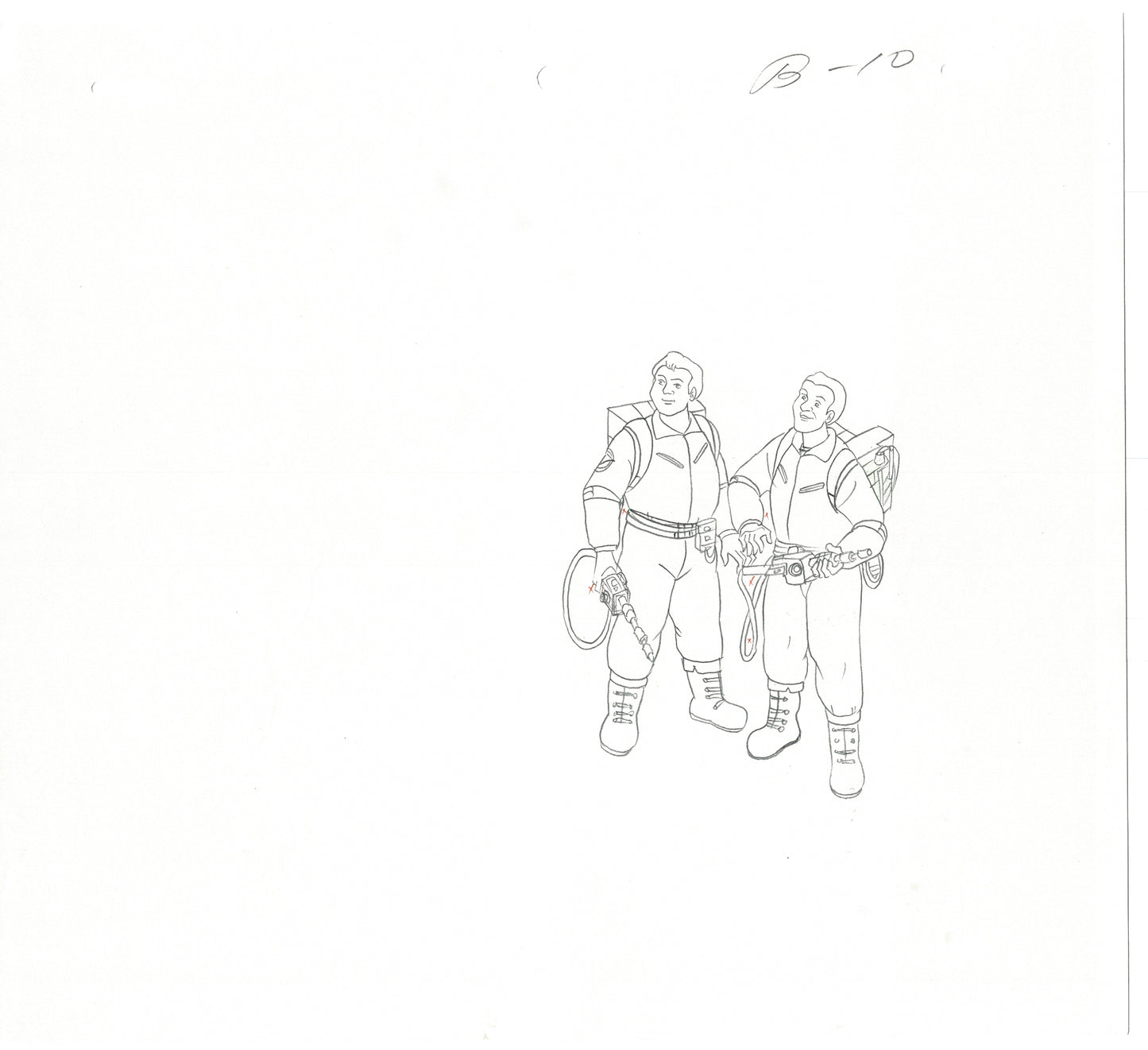 The Real Ghostbusters DIC Production Animation Cel Drawing 1986-1991 A-066