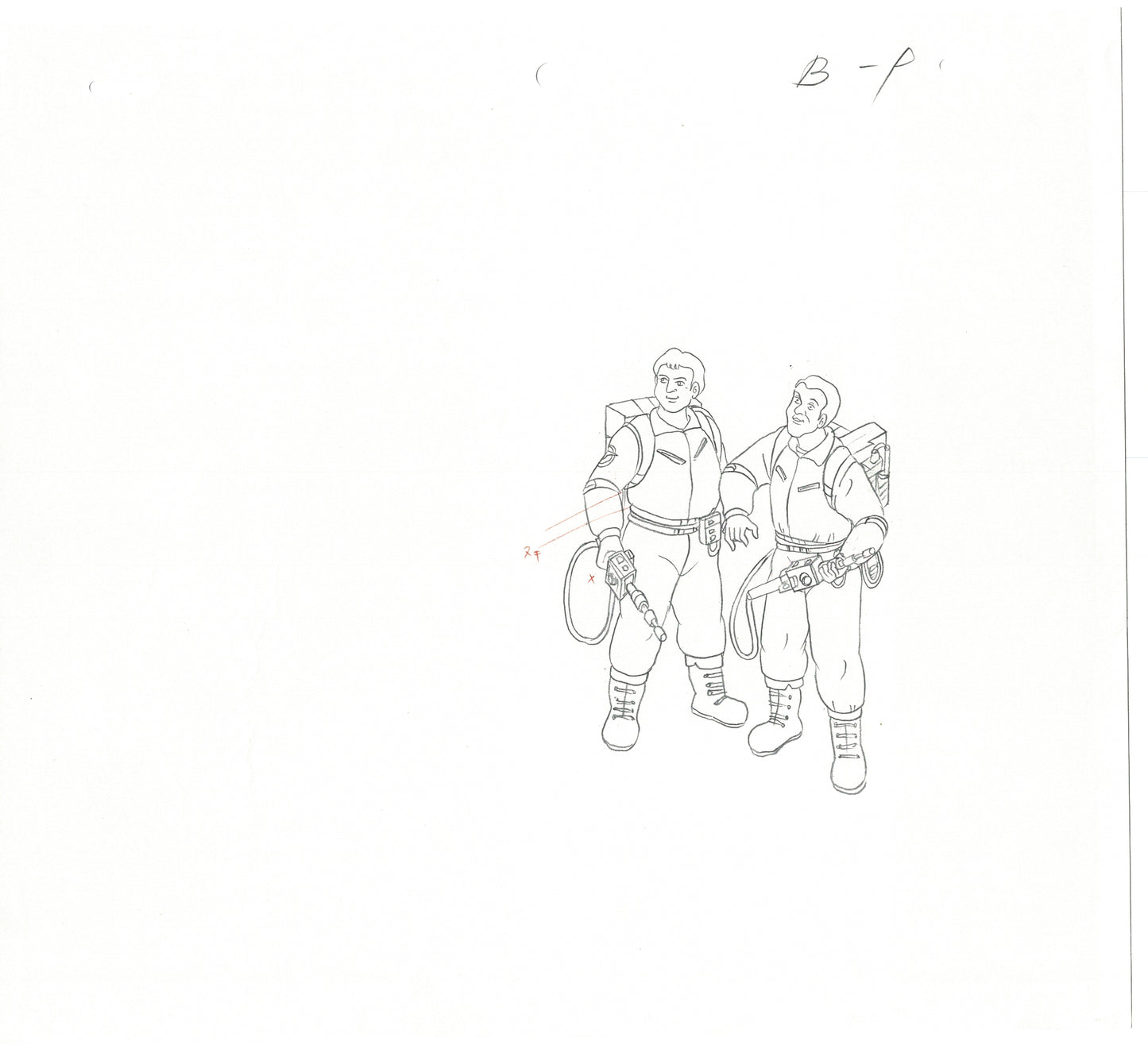 The Real Ghostbusters DIC Production Animation Cel Drawing 1986-1991 A-070