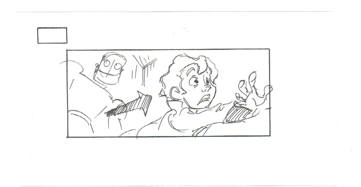 The Iron Giant Production Animation Original Ink Storyboard 1999 WB b