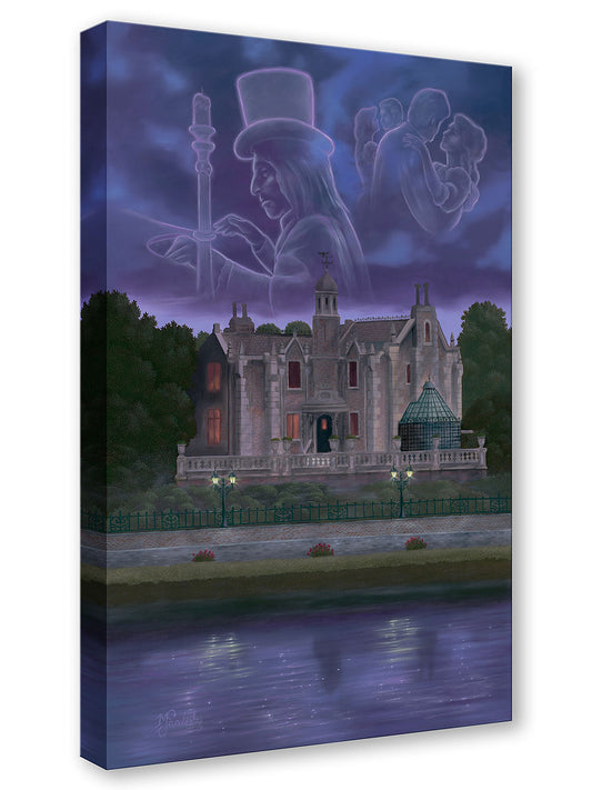 Haunted Mansion Walt Disney Fine Art Michael Provenza Limited Edition of 1500 Treasures on Canvas Print TOC "Midnight Waltz"