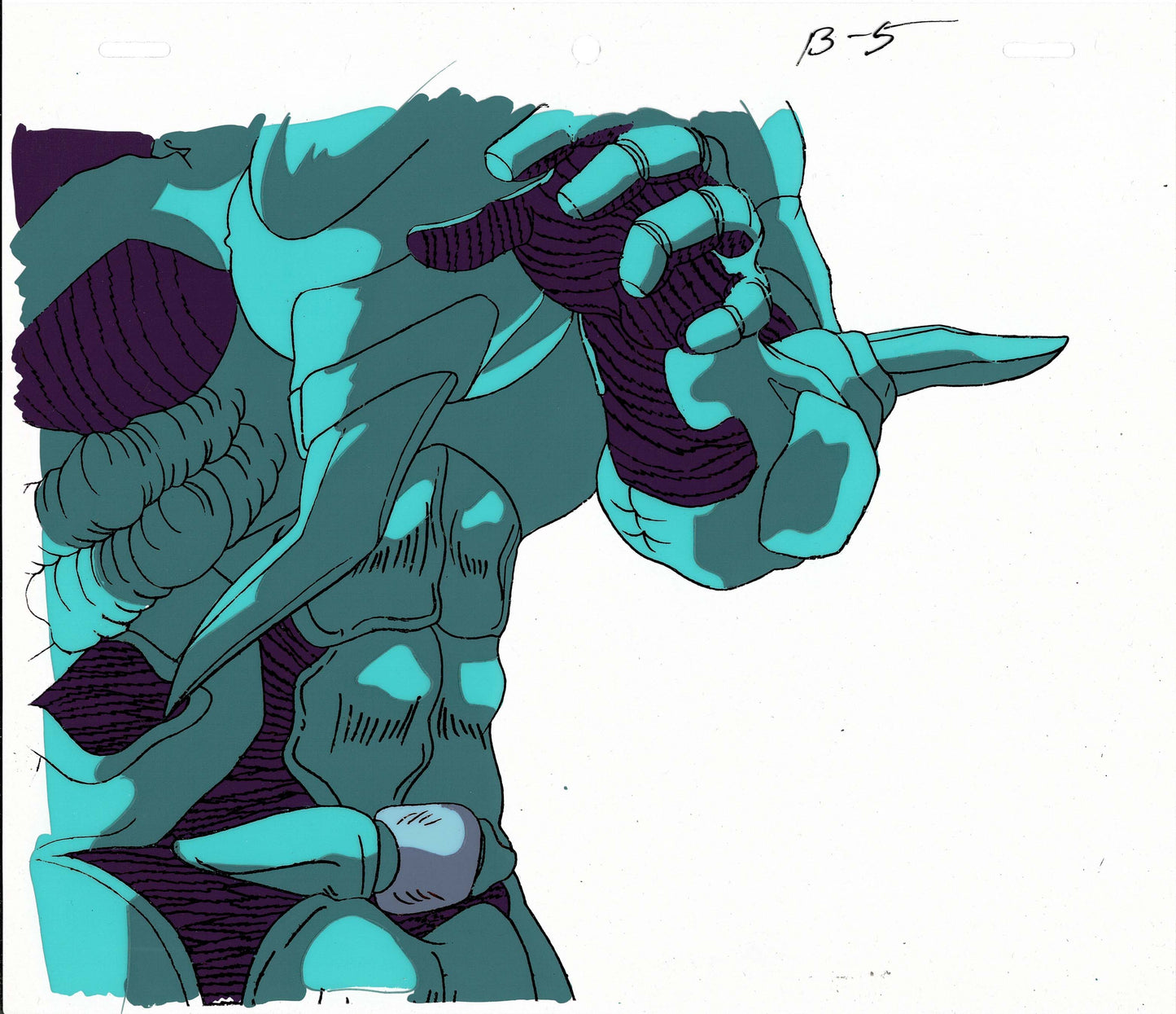 Guyver Production Animation Cel n Drawing Anime 1985 b5