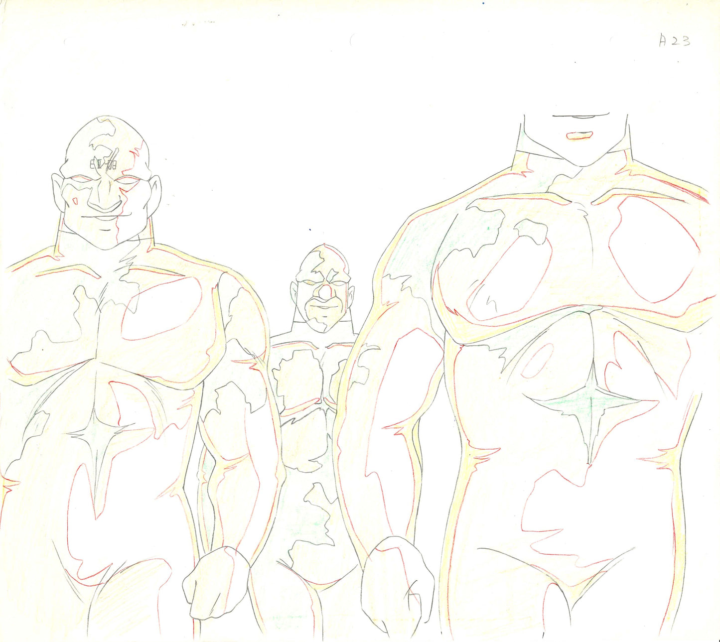 Machine Robo Revenge of Cronos Production Animation Cel and Drawing Anime 1986-1987 a23