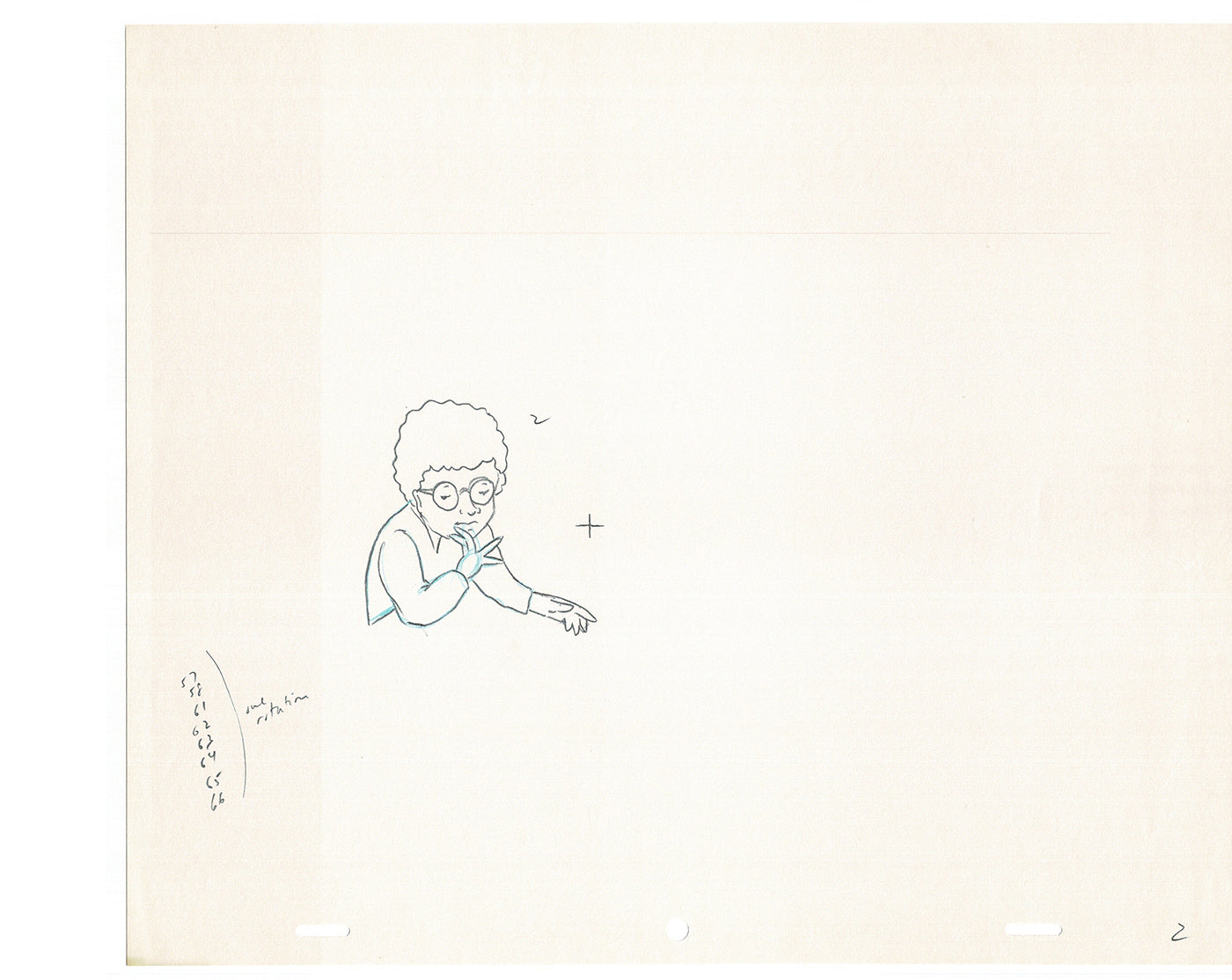 The Magic School Bus Cel Drawing Production Animation from Cartoon Nelvana Ivanick 1990s PD2