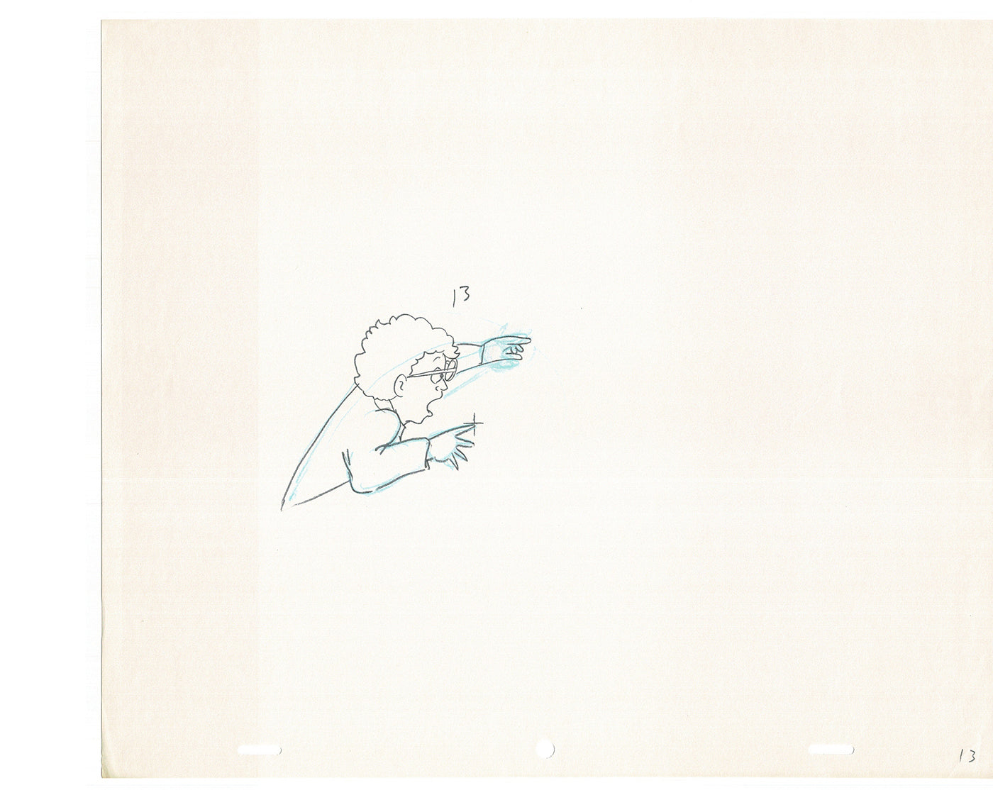The Magic School Bus Cel Drawing Production Animation from Cartoon Nelvana Ivanick 1990s PD13