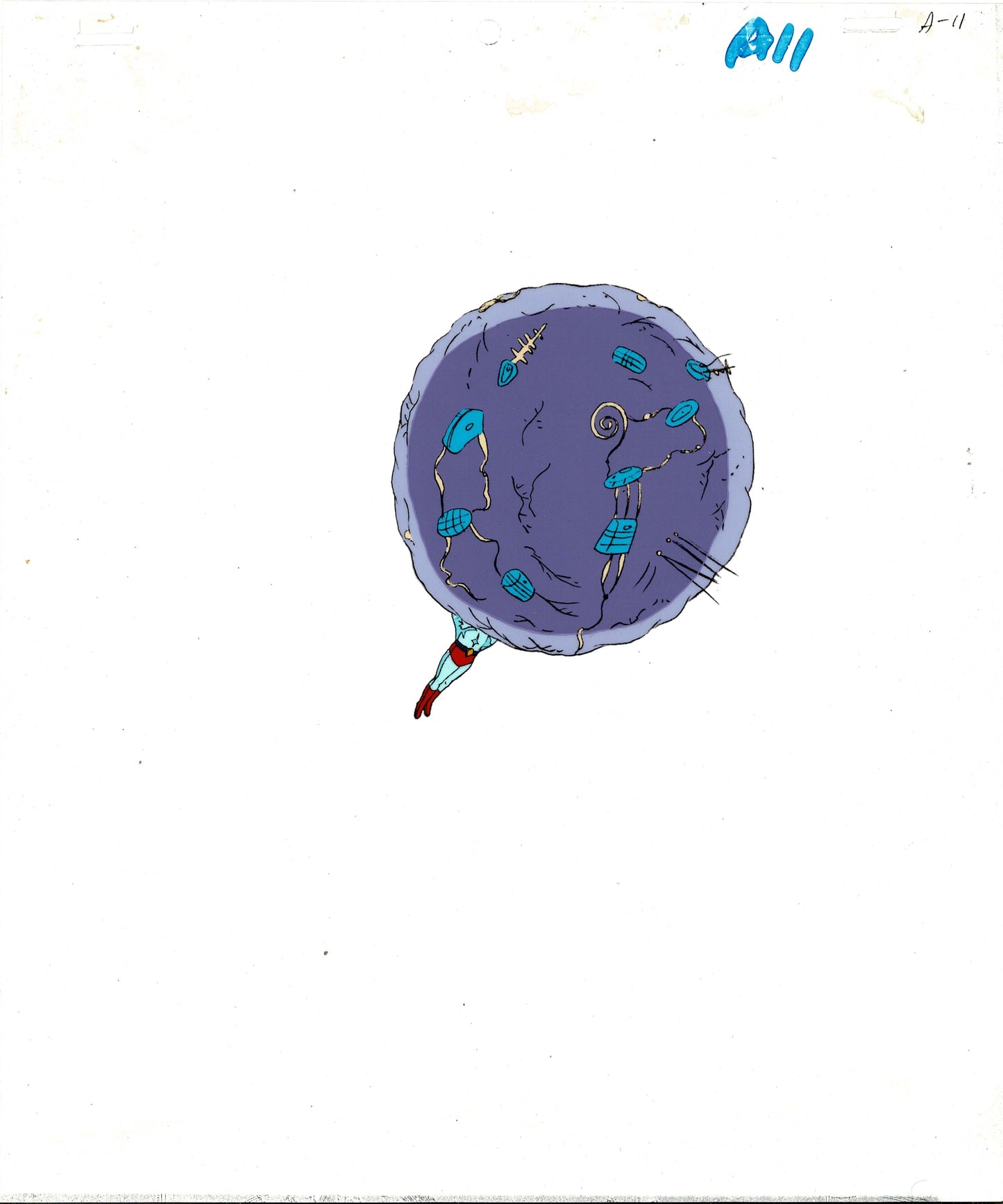 Captain Planet Original Production Animation Cel DIC 1990-92 c11