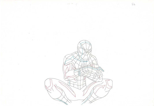 Ultimate Spider-Man Production Animation Cel Drawing Marvel 2012-2013 s2