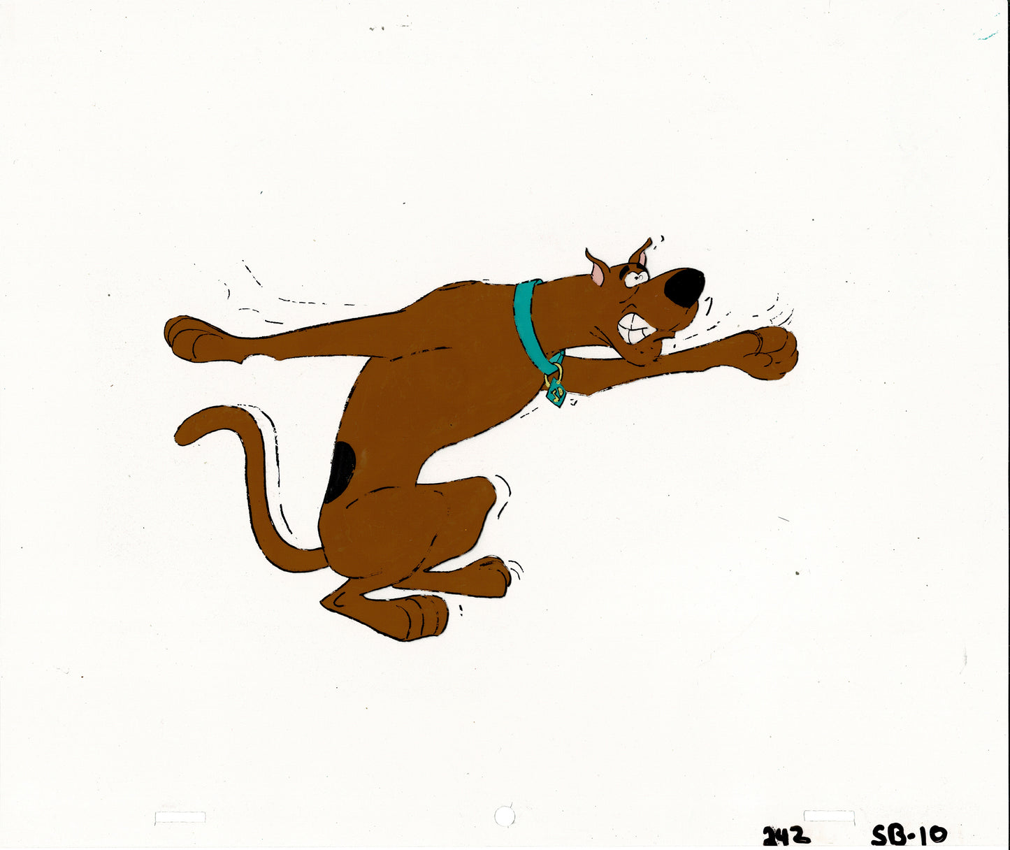 Scooby Doo New Movies 1972 Production Animation Cel from Hanna Barbera Anime sc10