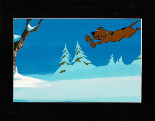 Scooby Doo New Movies 1972 Production Animation Cel from Hanna Barbera Anime sc3m