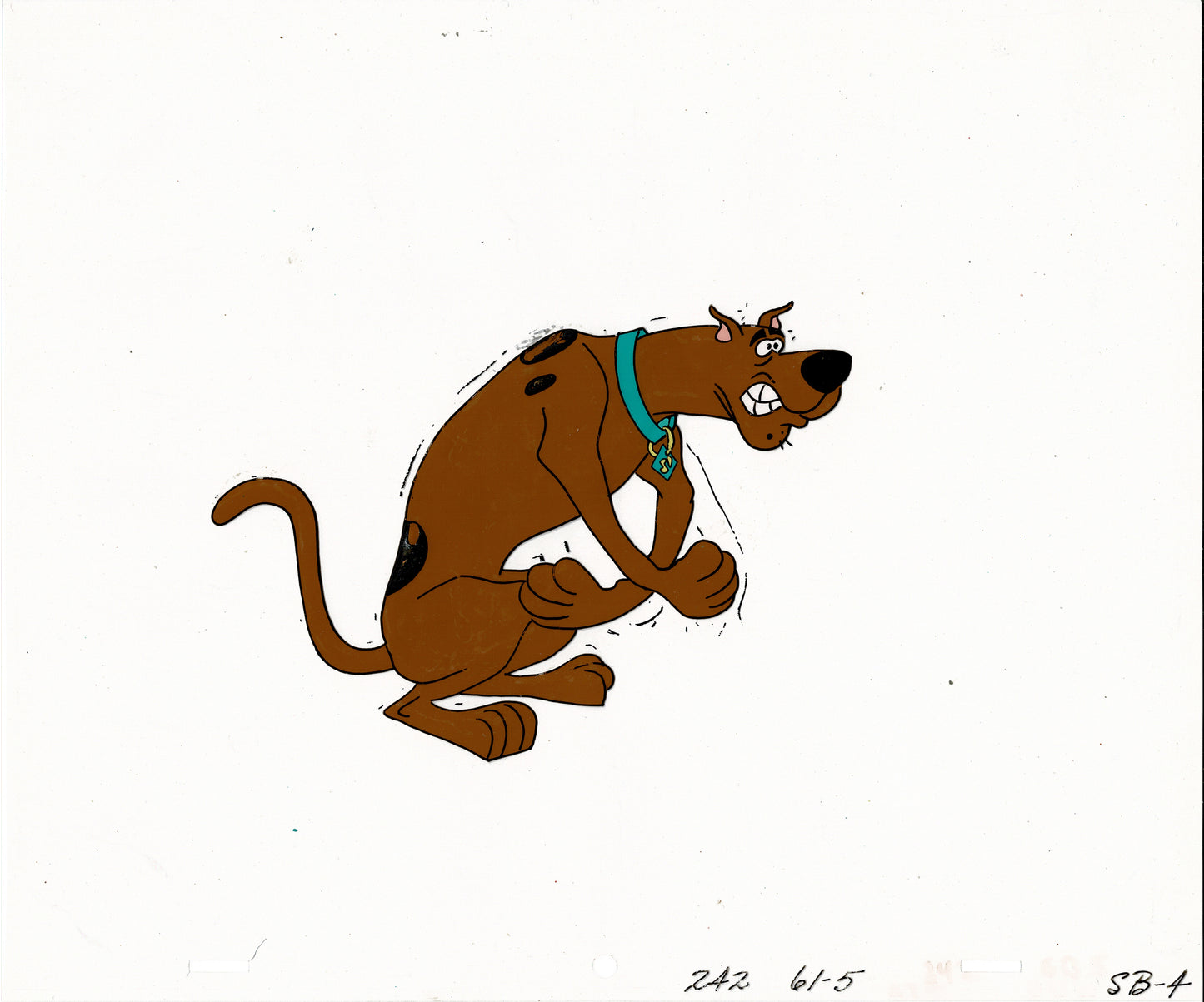 Scooby Doo New Movies 1972 Production Animation Cel from Hanna Barbera Anime sc4