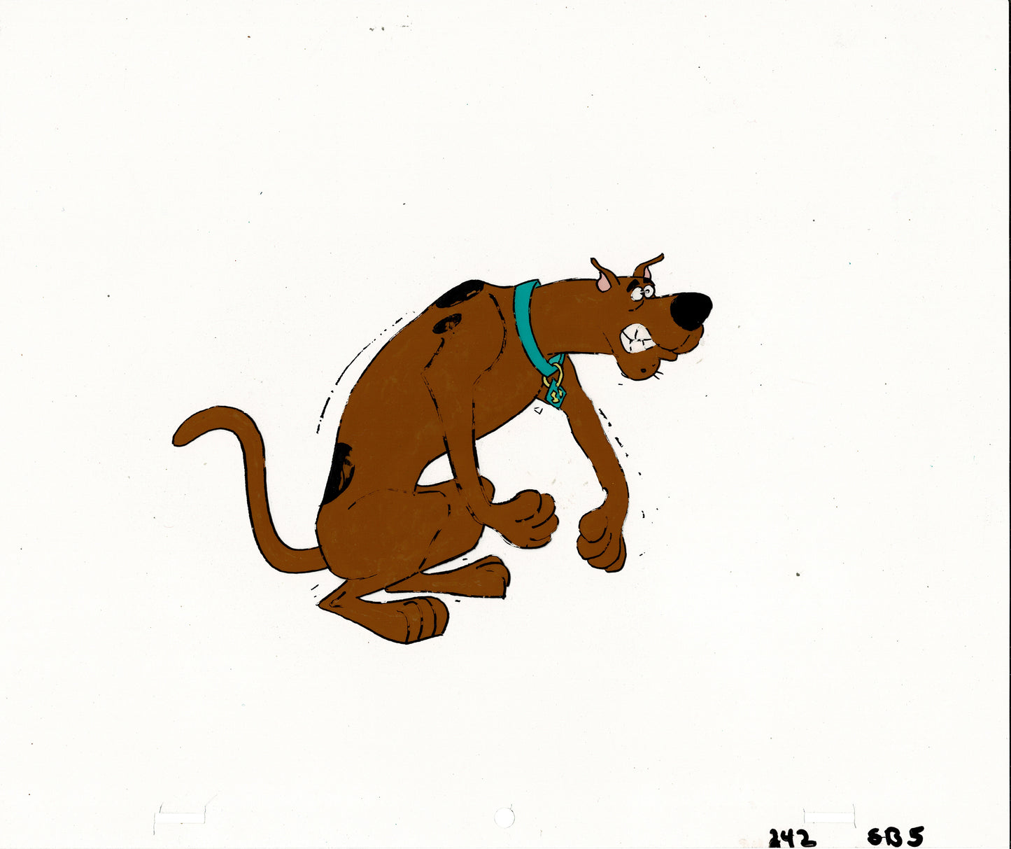 Scooby Doo New Movies 1972 Production Animation Cel from Hanna Barbera Anime sc5