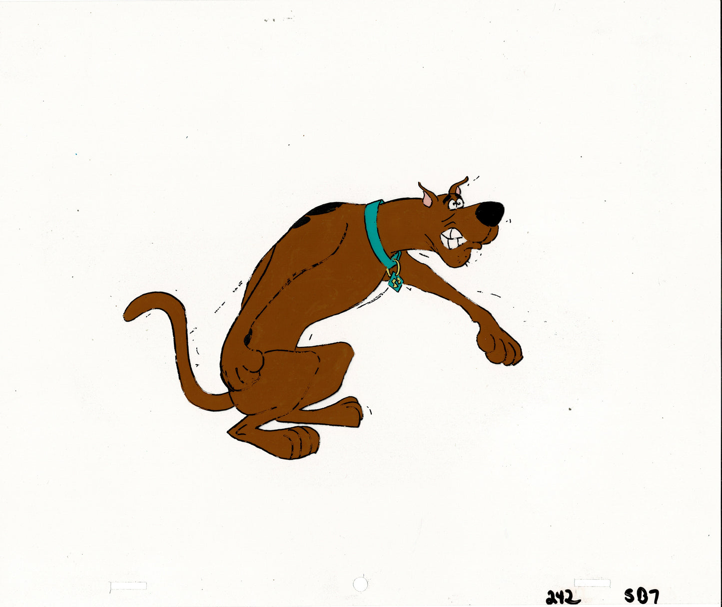 Scooby Doo New Movies 1972 Production Animation Cel from Hanna Barbera Anime sc7