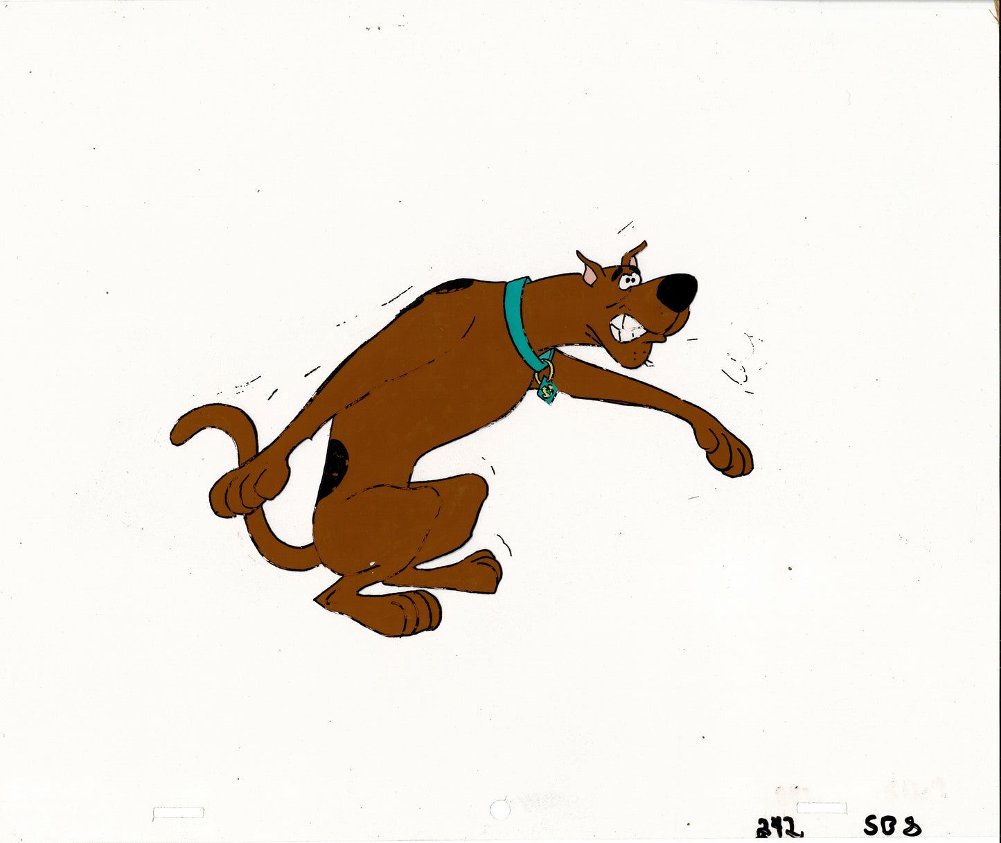 Scooby Doo New Movies 1972 Production Animation Cel from Hanna Barbera Anime sc8
