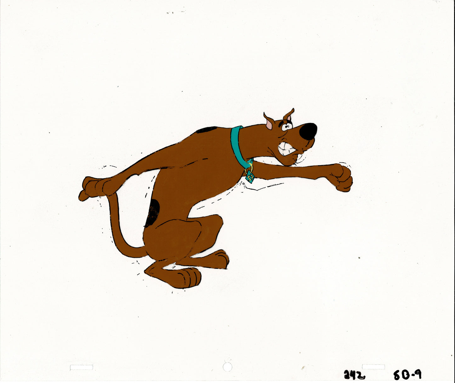 Scooby Doo New Movies 1972 Production Animation Cel from Hanna Barbera Anime sc9