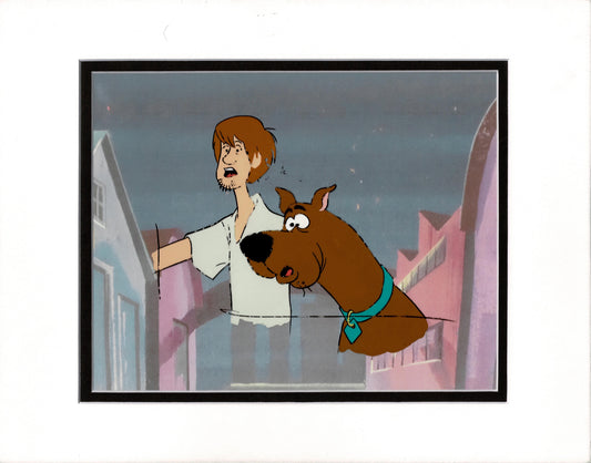 Scooby Doo New Movies 1972 Production Animation Cel from Hanna Barbera Anime 58