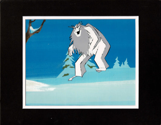 Scooby Doo and Shaggy New Movies 1972 Rare Production Animation Cel of Monster from Hanna Barbera Bigfoot 6m