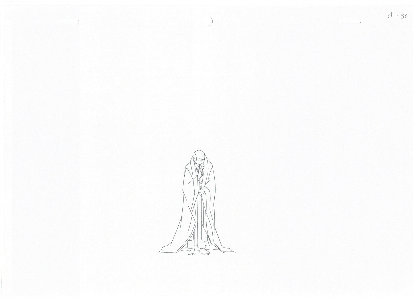 Lot of 3 Doctor Strange Sorcerer Supreme 2007 Marvel Animation Cel Drawings A1-15