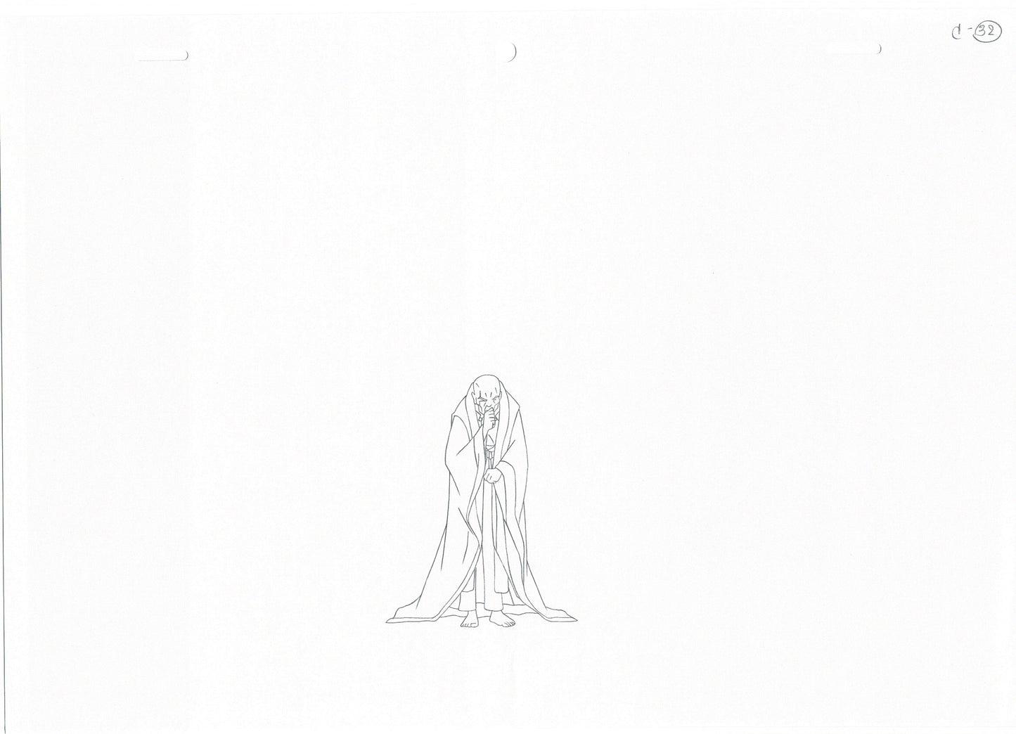 Lot of 3 Doctor Strange Sorcerer Supreme 2007 Marvel Animation Cel Drawings A1-24