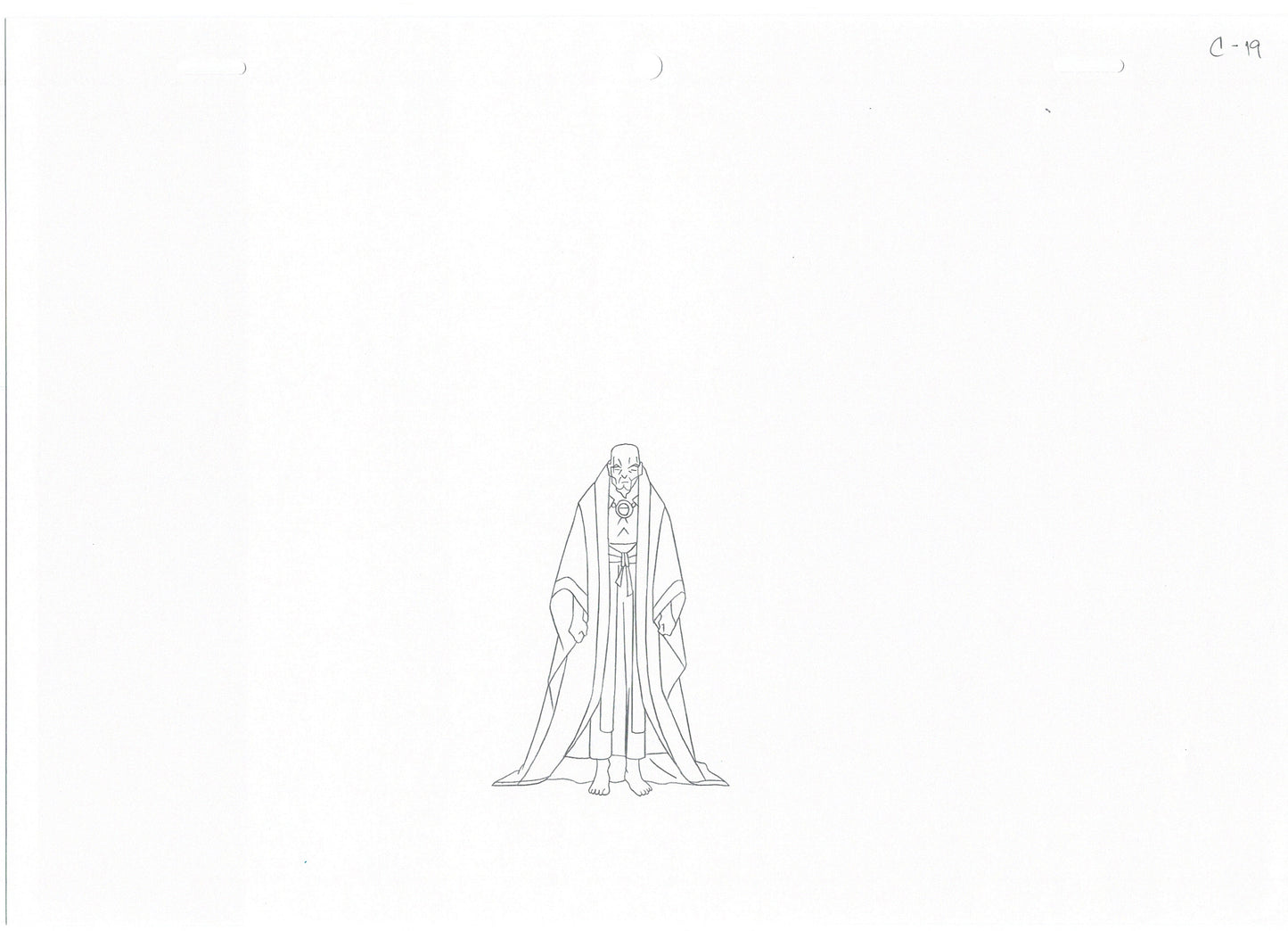 Lot of 3 Doctor Strange Sorcerer Supreme 2007 Marvel Animation Cel Drawings A1-54