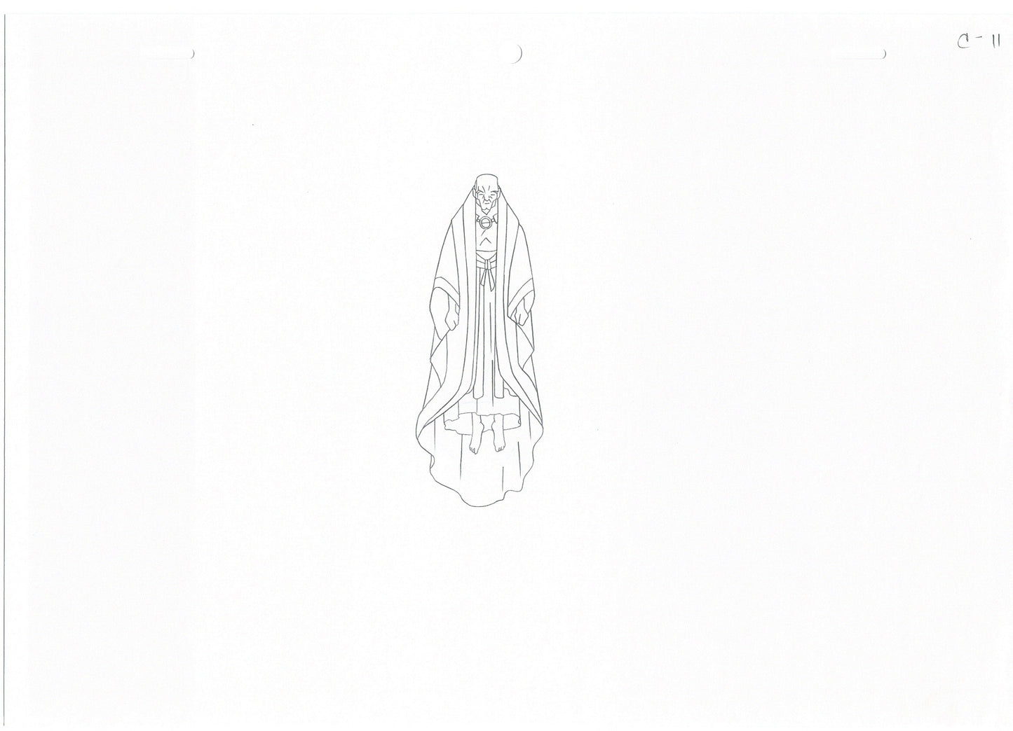 Lot of 3 Doctor Strange Sorcerer Supreme 2007 Marvel Animation Cel Drawings A1-63