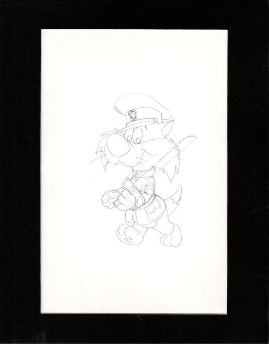 Sylvester Hr Looney Tunes Animation Cel Drawing Warner Brothers vr