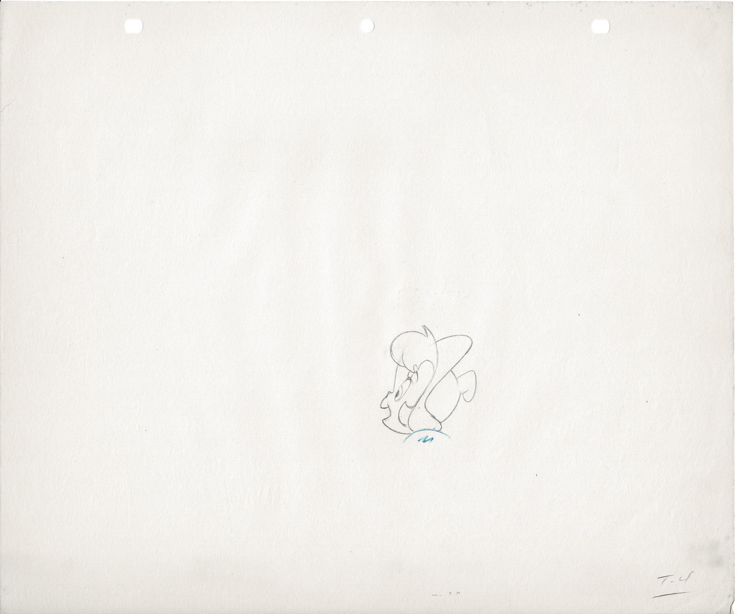 Casper the Friendly Ghost Wendy the Good Little Witch Cartoon Animation Production Cel and Drawing from 1963 Harvey t4