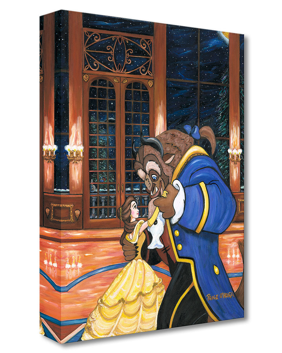 Beauty and the Beast Walt Disney Fine Art Paige O'Hara Ltd Ed of 1500 TOC Treasures on Canvas Print "First Dance"