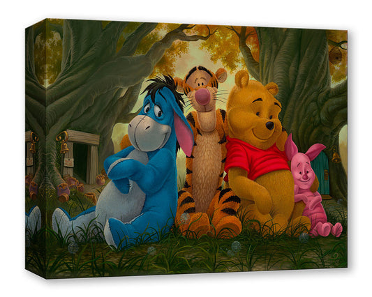 Winnie the Pooh Tigger Walt Disney Fine Art Jared Franco Limited Edition of 1500 Treasures on Canvas Print TOC "Pooh and His Pals"