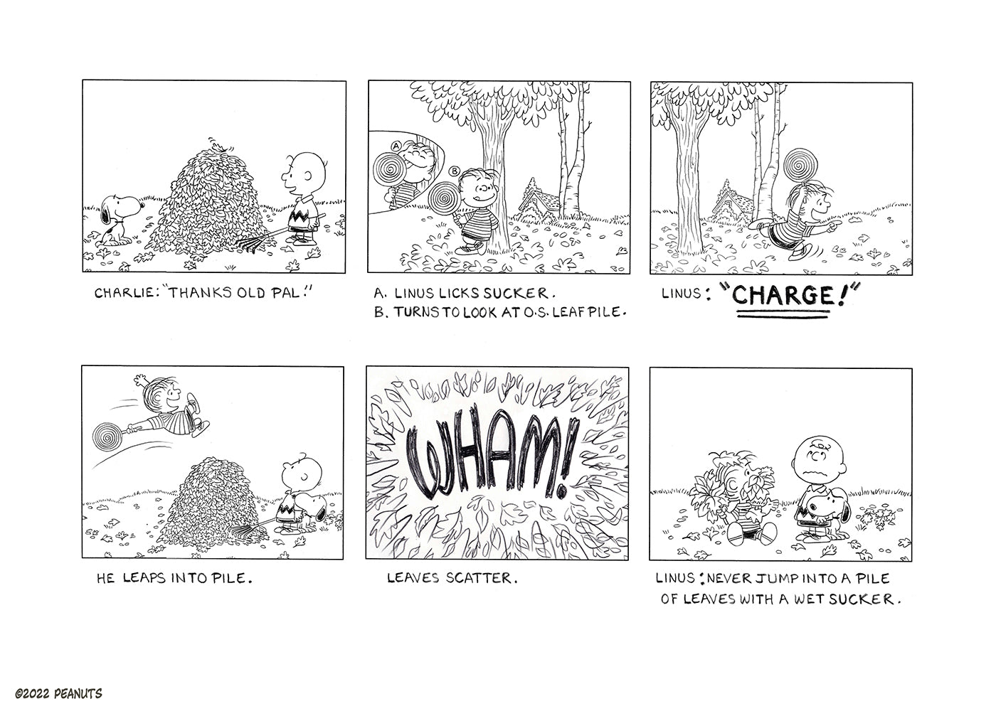 PEANUTS Charlie Brown Charge Ltd Edition of 50 Animation Cel AND Storyboard Print Signed by Larry Leichliter Halloween Great Pumpkin MLC30