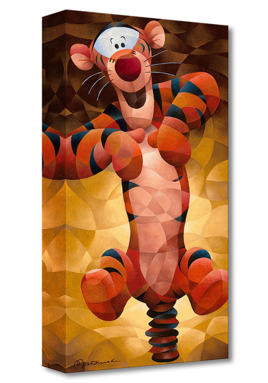 Winnie the Pooh Walt Disney Fine Art Tom Matousek Limited Edition Treasures on Canvas Print TOC "Tigger's Bounce"