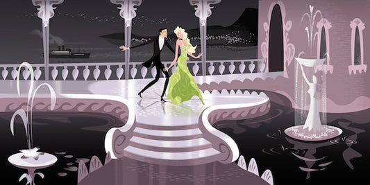 Fred Astaire and Ginger Rogers Alan Bodner SIGNED Limited Edition Print - Choose Your Edition STANDARD SIZE
