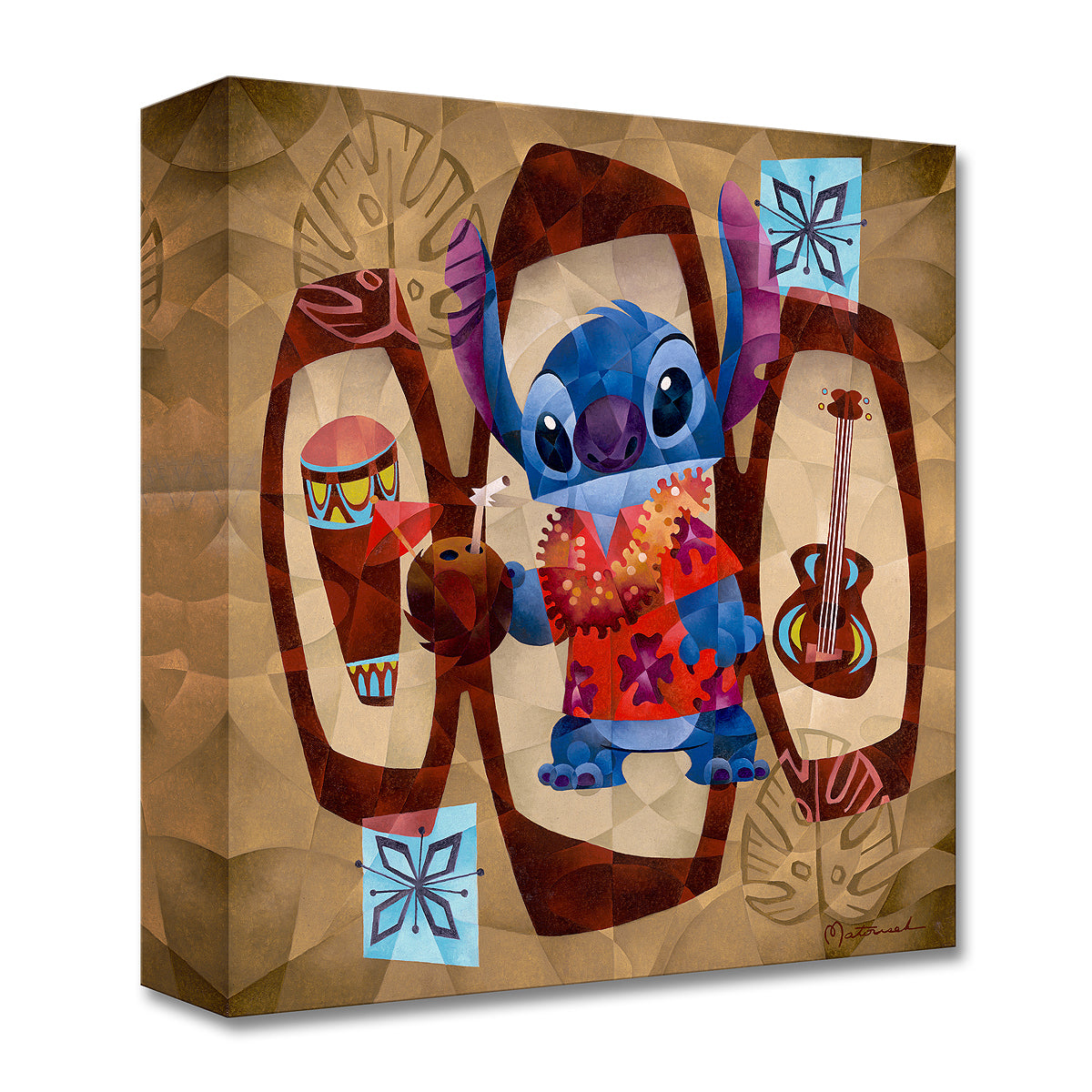 Lilo and Stitch Walt Disney Fine Art Tom Matousek Limited Edition Treasures on Canvas Print TOC "The Stitch Life"