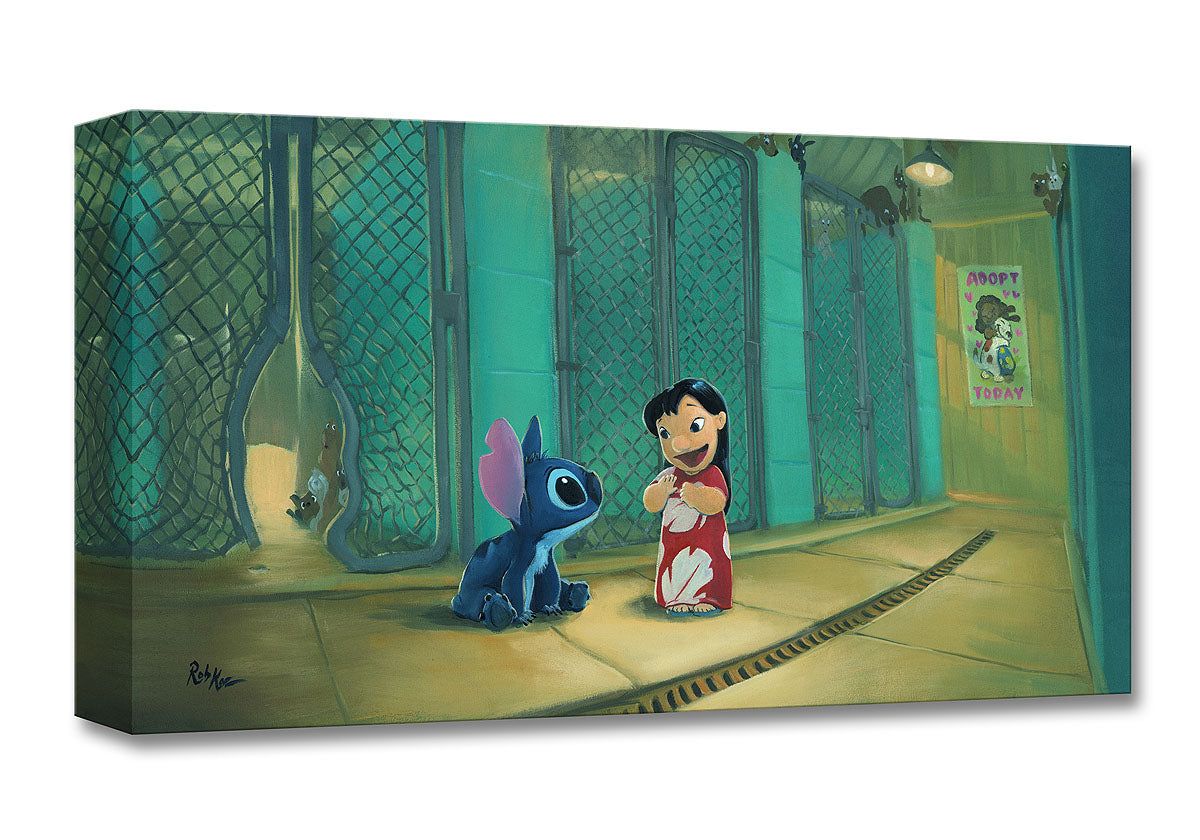 Lilo and Stitch Walt Disney Fine Art Rob Kaz Limited Edition of 1500 T –  Charles Scott Gallery