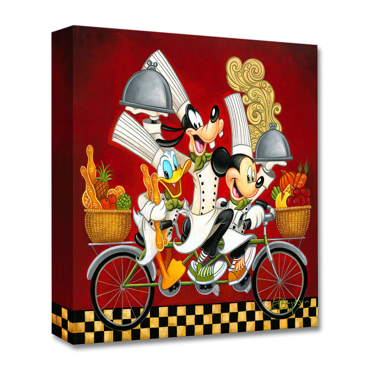 Mickey Mouse Chef Disney Fine Art Tim Rogerson Ltd Ed TOC A World of Flavor  海外 即決 - スキル、知識