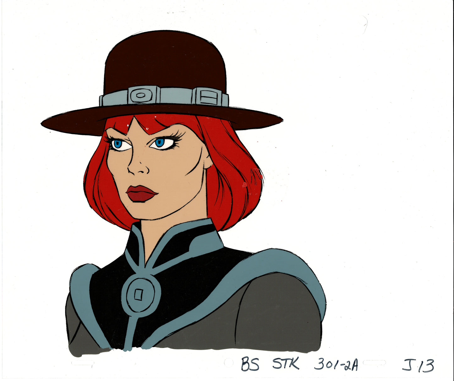 Bravestarr animation production cel Judge McBride from Filmation j13