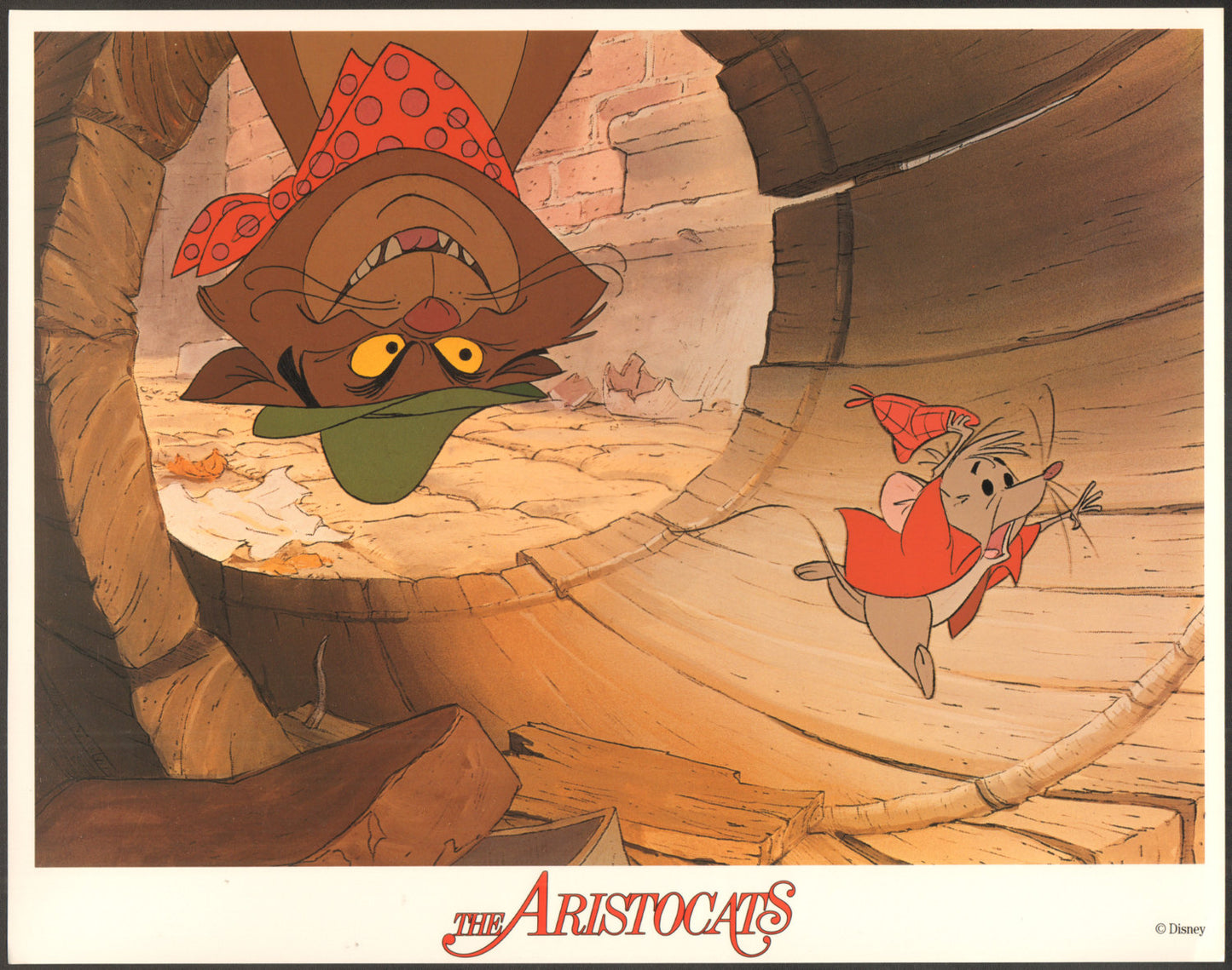 ARISTOCATS Walt Disney1970 lobby card 2*