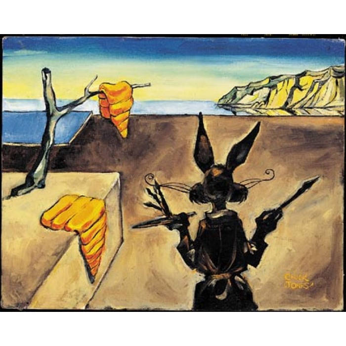 Chuck Jones Signed "Persistence of Carrots" 1991 Warner Bro Limited Ed Litho of 350