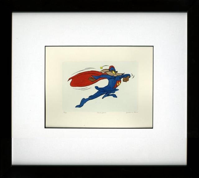 Chuck Jones Wile E. Batman Etching Warner Bros. Limited Edition of 500 FRAMED