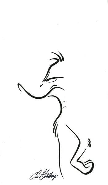 Chuck Jones gallery "Au Contraire" Eric Goldberg-signed Serigraph edition of 150
