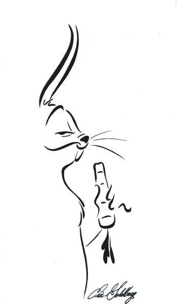 Chuck Jones gallery "Debonair" Eric Goldberg-signed Serigraph edition of 150