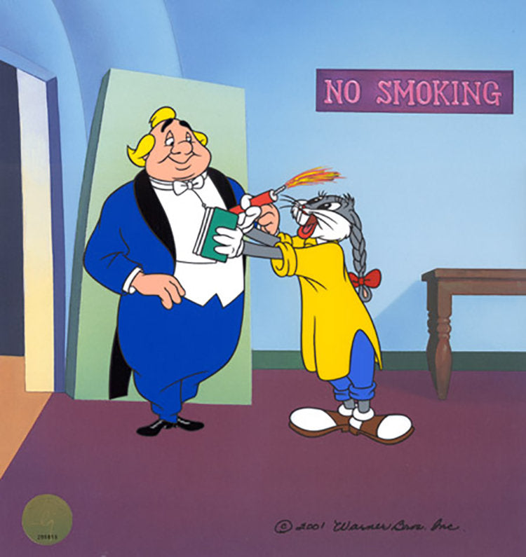 Chuck Jones Long Haired Hare 2001 Warner Brothers Limited Edition Cel of 200