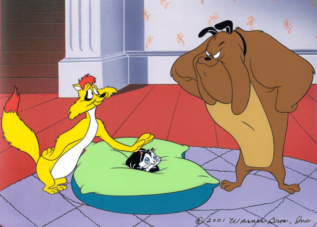 Chuck Jones Feline Frame-Up 2001 Warner Brothers Limited Edition Cel of 200