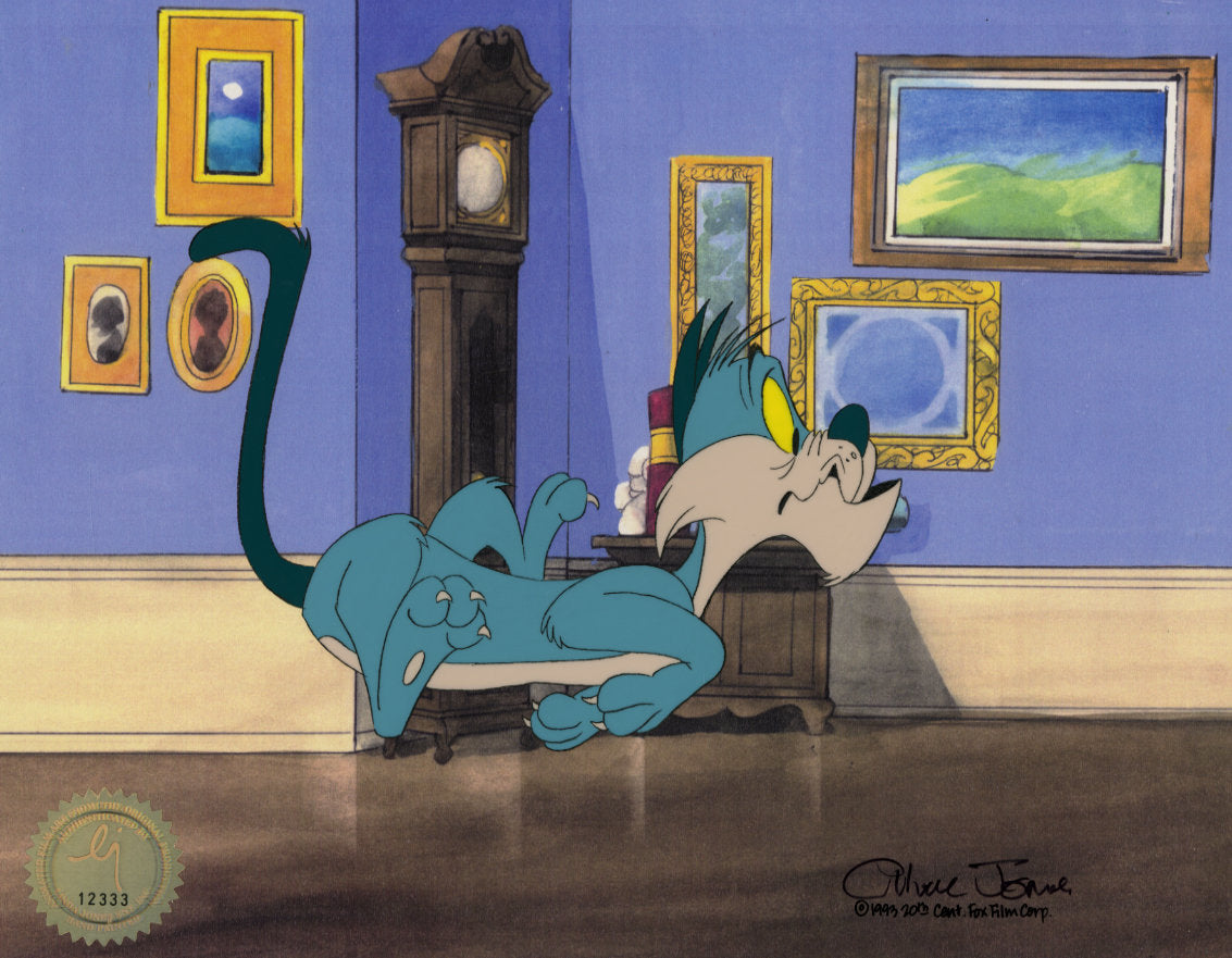 Mrs Doubtfire CHUCK JONES signed 1993 Original Production Cel COA and Seal sp