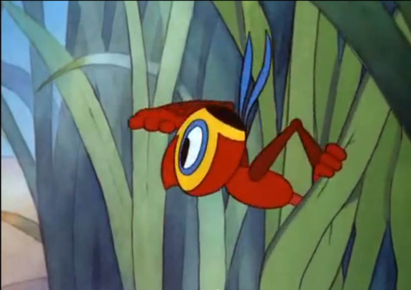 Disney 1939 Donald Duck Pluto Beach Picnic Production Cel Drawing 8.5