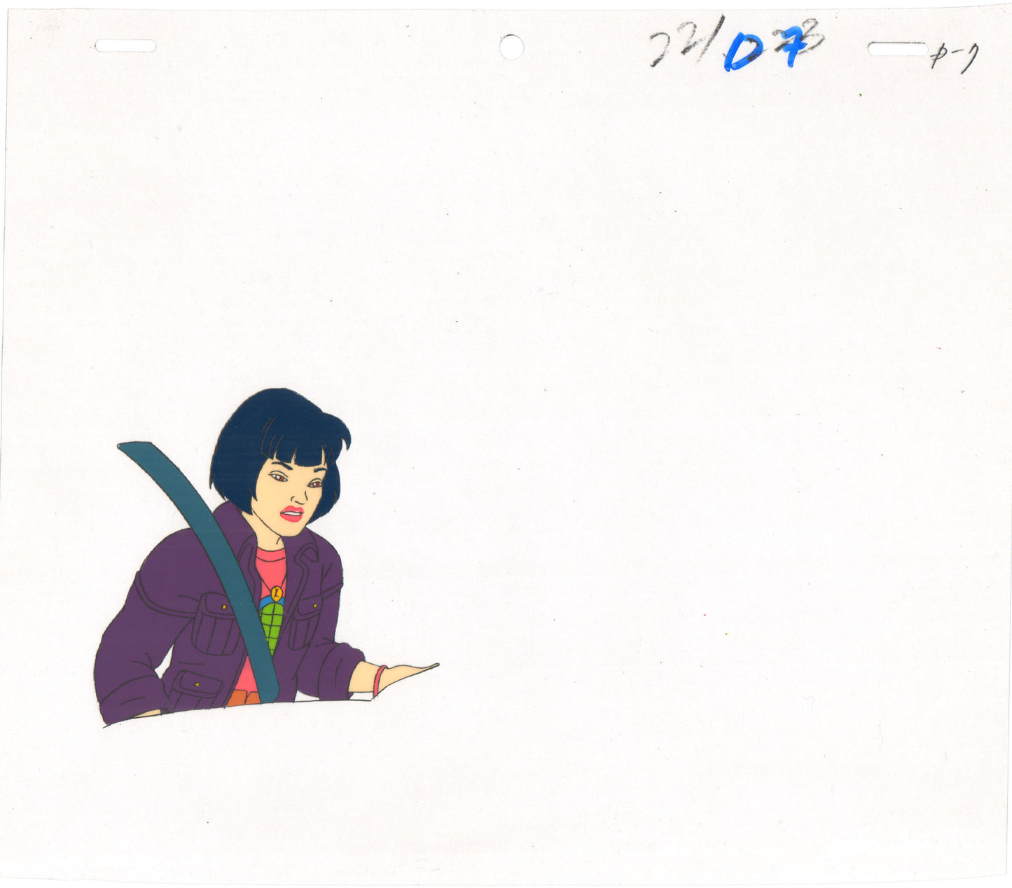 Captain Planet Gi Original Production Animation Cell Hanna Barbera 1990-95 7m