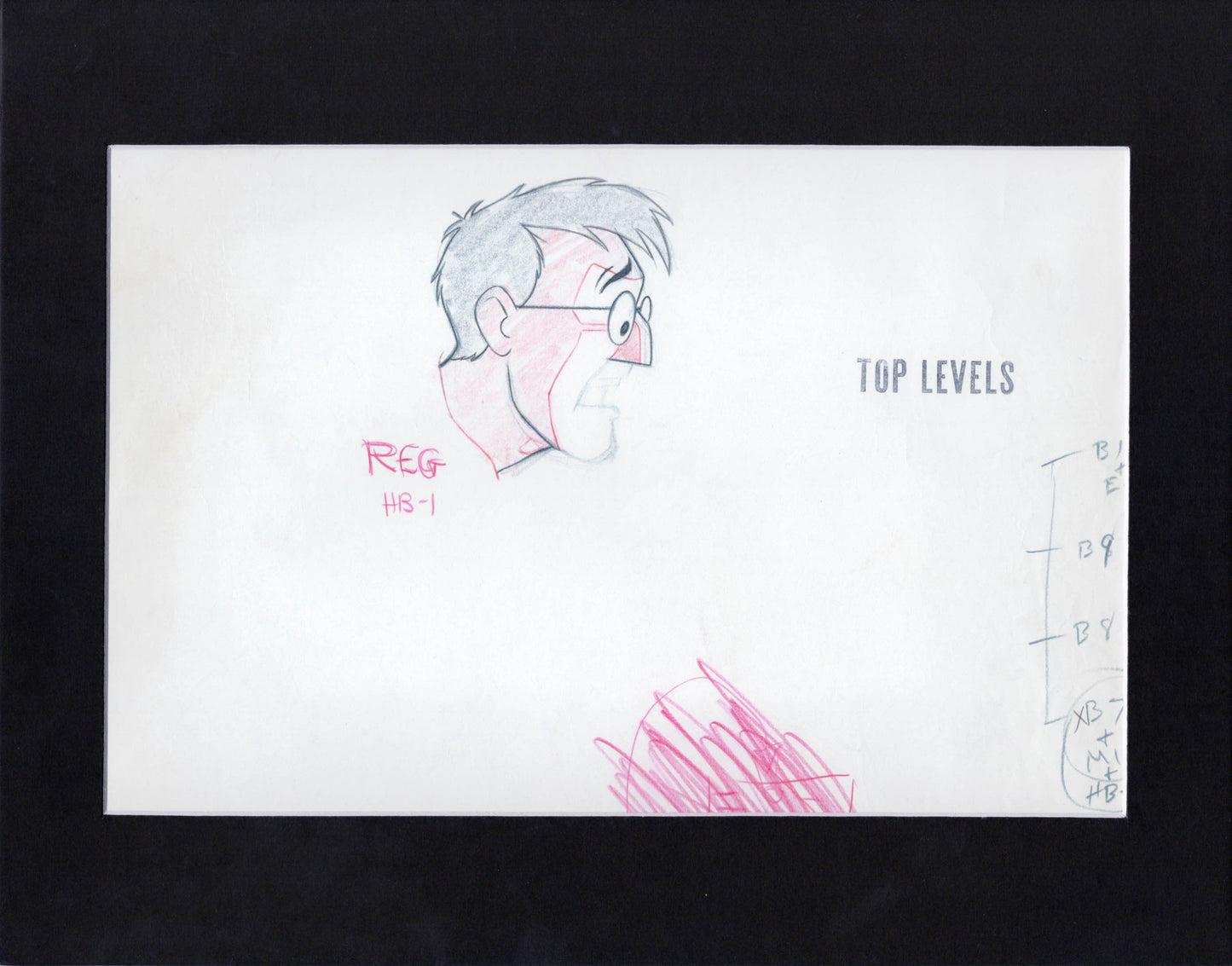 Herge Adventures of Tintin Cartoon Animation Cel Drawing 1957 to 64 6